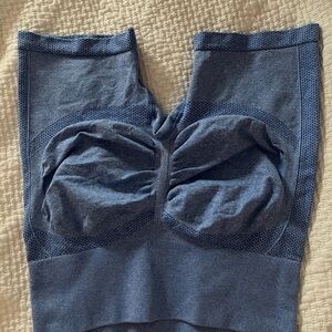 Blue athletic shorts
